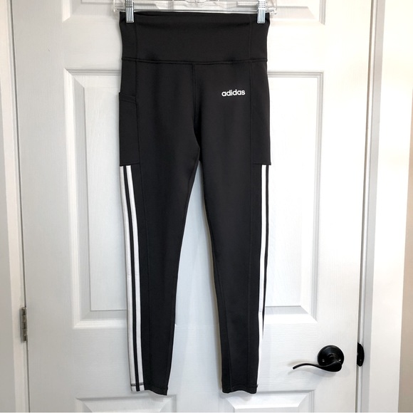 Adidas Leggings w/ Side Pocket - Picture 1 of 13